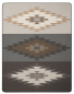 Preview: Biederlack Wohn- und Kuscheldecke 'Pure Ethno' 150 x 200 cm Natur